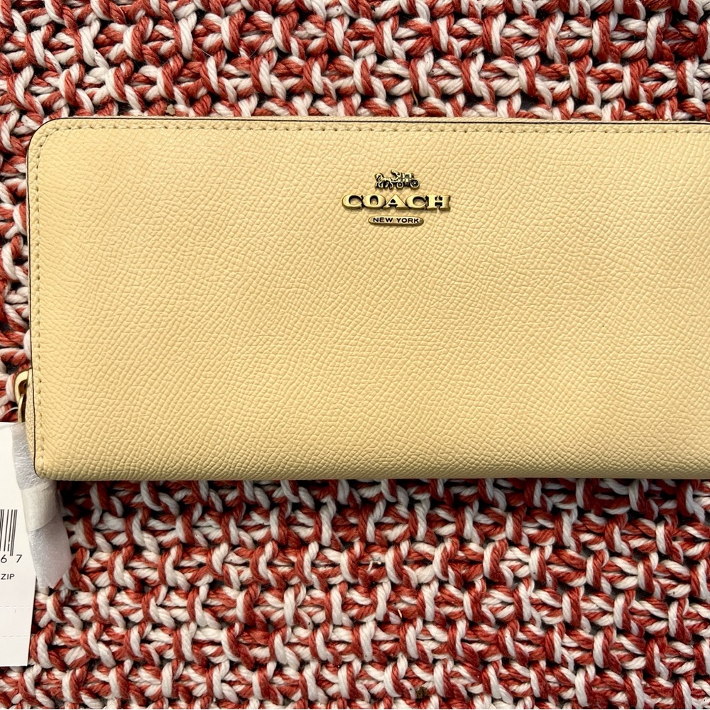 Coach Accordion Zip Wallet